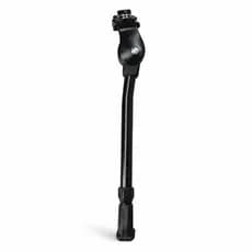 Descanso Central Pezinho Tipo Para Mobilete Caloi Monark E Bike Elétrica Preto Reforçado