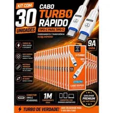 kit10/30/50 Cabo de carregador Rápidos Otto OT-X1-TPC-TPC / TPC-iOS | 1m | 9A