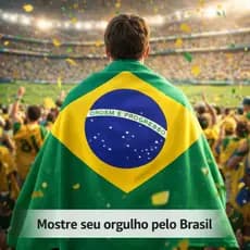 Bandeira Brasil Grande para Eventos -  Copa do Brasil