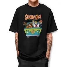 Camiseta TURMA SCOOBY DOO VAN Camisa Unissex Alta Qualidade Estampada