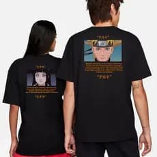 Kit Camisetas De Casal Anime Naruto Boruto Hinata Hyuga Costas Estampadas