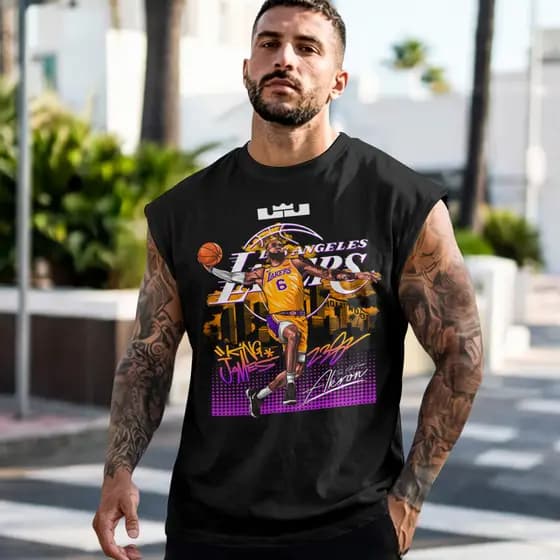 Camiseta Regata Machão Masculina Basquete Lebron James regata masculina urbana