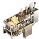 ​Suporte Pia Premium para Cozinha Porta Detergente Bucha Metal