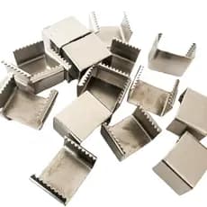 500 Chapinhas Dentada Garra Para Cordão De 20mm Fixador