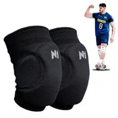 Joelheira Esportiva N1 Sport Spry Knit 3d Vôlei Pro Unissex