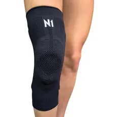 Joelheira Protetor de Joelho Compressão Haste Lateral  Anel Silicone N1 Sport Un