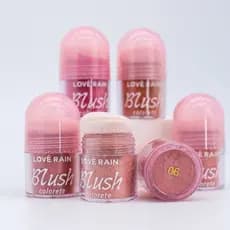 Blush em Pó Puff Colorete - Lové Rain Cosméticos