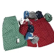 Short/Bermuda Samba Canção Masculina de Malha Estampada Confortável Leve Ideal para Dormir