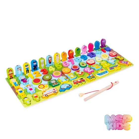Brinquedo Educacional de Alfabetização Montessori