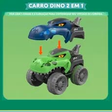 Brinquedo Dinossauro Educativo 4 Em 1 Com Parafusadeira Elétrica Kit Montar E Desmontar Infantil
