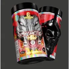 Psichotic Hell (300g - 60 Doses) Demons Lab - Pré Treino Usa Sabor Frutas Vermelhas