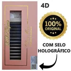 Cílios W4D Decemars Original Com Selo Volume Egípcio Extensão De Cilios Alongamento ENVIO IMEDIATO