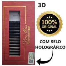 Cílios W 3D Decemars Original Com Selo Volume Egípcio Alongamento Extensão De Cilios ENVIO IMEDIATO