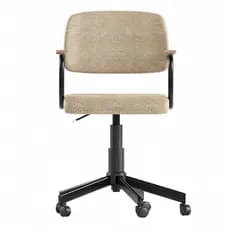 Poltrona Home Office Estofado Clássica Retrô