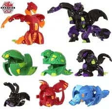 SEGA ORIGINAL Bakugan Battle Brawlers Vestroia Gundalian Invaders Unicórnio Rex Figura De Acessório Deforma De Natal