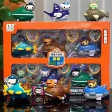 Octonauts Gup Barco Submarino , Brinquedos Kawaii Anime Action Figure Jogo Presentes Para Crianças