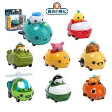 Figuras De Ação Originais Octonauts GUP Para Crianças/Brinquedos De Veículos De Tração , Presente De Peso Kwazii Barnacl
