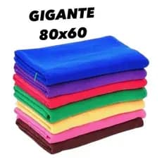 Panos de Chão Microfibra Gigante Kit 6 Un 80x60cm Qualidade Premium Estética automotiva Frete Grátis