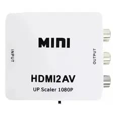 Mini Adaptador Conversor Hdmi X Av Rca Hdmi2av 1080p