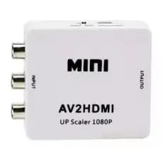 Conversor Áudio E Vídeo Rca Para Hdmi Av2hdmi