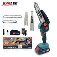 Mini Motoserra Eletrica Portatil Bateria Recarregável 36v 6+4 Polegadas Entregar presentes