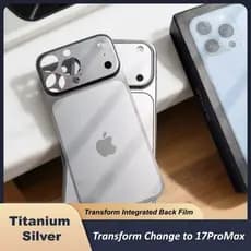 Mudança Transformada Para 17 PRO MAX Pelicula Transera Para IPhone 13 14 15 16 PRO MAX