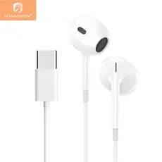 Fone de Ouvido Com Fio Isolamento de Ruido Fone Tipo C  RB-08 Original H'maston