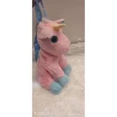 Mochila infantil unicórnio alado cores aleatório