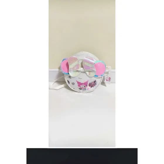 Bolsa Infantil Transversal Com Glitter