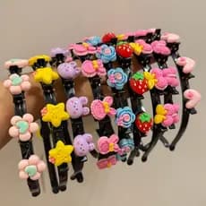 Tiara de Cabelo para Trança Infantil | Acessório de Cabelo para Meninas