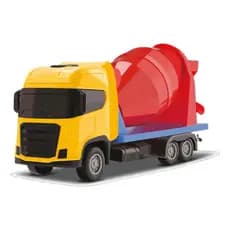Caminhão De Brinquedo Gava Toys Betoneira 2010 Bravus Truck
