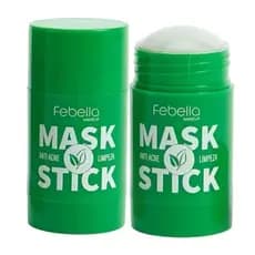 Máscara Chá Verde Removedora de Cravos Anti-Acne Pele Facial Clean Face Clareador Mask Stick FEBELLA