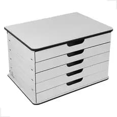 Gaveteiro Organizador De Mesa Para Escritório Folha A4