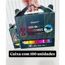 Lapis De Cor Carbon Line Soft Macio 100 Cores Leo&Leo