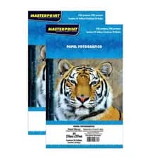 Papel Fotografico 230g A4 Brilhante - Masterprin
