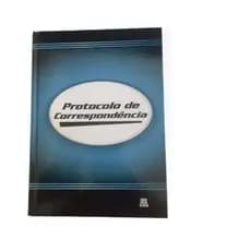 Livro Protocolo De Correspondência C/104 Fls C/1 unid