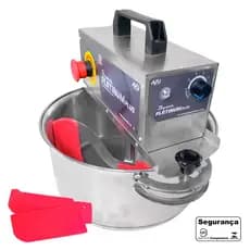 PANELA PARA MEXER DOCES A BRIGADEIRINHA PLATINUM PLUS 28 CM INOX