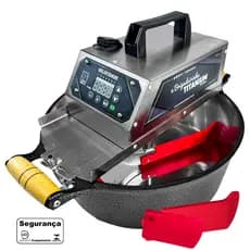 PANELA PARA MEXER DOCES A BRIGADEIRINHA TITANIUM PREMIUM 32 CM ALUMINIO