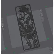 GRADE GRELHA PARA COOLER FAN GRILL 360MM X 120MM ACE ONE PIECE ANIME PC SETUP GAMER