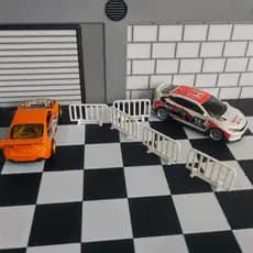 CERCA EM MINIATURA PARA DIORAMA ESCALA 1/64 HOT WHEELS MINI GT KAIDO HOUSE