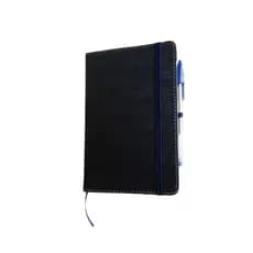 Caderneta Moleskine Costurada Azul Marinho 21 x 14