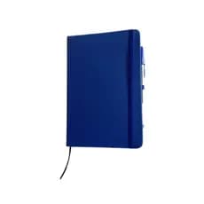 Caderneta Moleskine Emborrachada Azul Royal 21 x 14