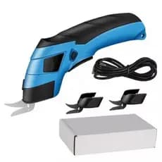 Tesoura de tecido elétrica-ferramenta de corte de precisão sem fio recarregável USB