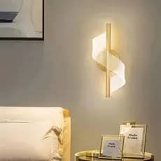 Candeeiro de mesa LED, candeeiro de parede, lustre de sala de estar, abajur de quarto, abajur de cabeceira