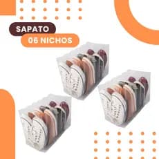 Colmeia Organizadora para Sapatos, Tênis, Sapatinhas 100% Transparente