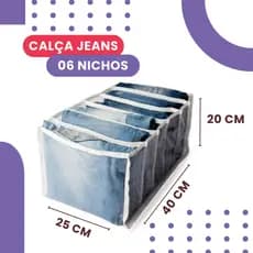 Kits Organizadores de Calça Jeans, Moletons, Toalhas, Casacos e Peças Volumosas.
