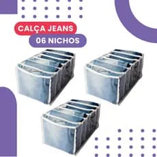 3 Colmeia Organizadora de Calça Jeans, Moletons, Toalhas, Casacos, Roupas Volumosas Resistente .