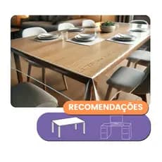 Plástico Toalha De Mesa 0.30mm Extra Grosso - Impermeável Premium Transparente
