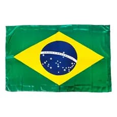 Bandeira Do Brasil Grande 90x150cm Pendurável E Para Mastro Brasil