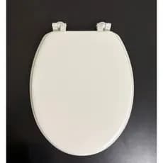 Assento Sanitário Almofadado Oval Universal Branco Macio